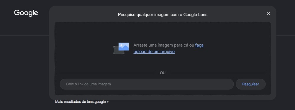 Google Lens é uma das ferramentas disponíveis no Google Chrome — Foto: Reprodução/Erika Martins
