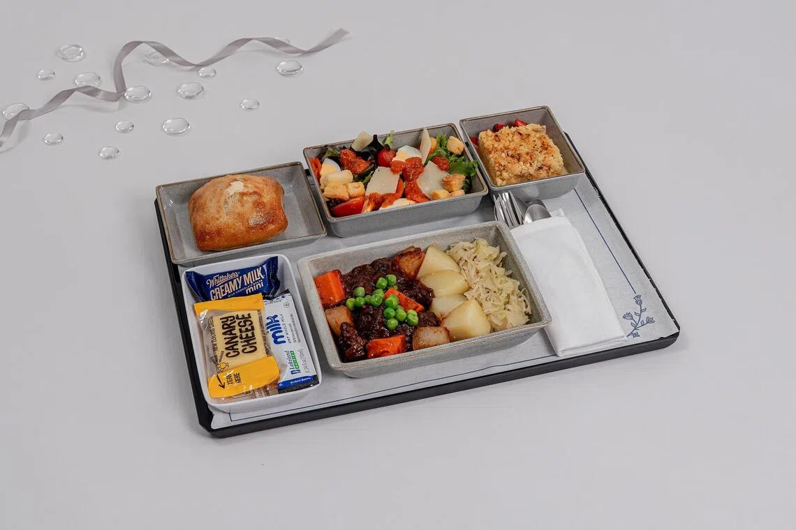 A new Irish lamb stew dish will be offered to passengers in premium economy.