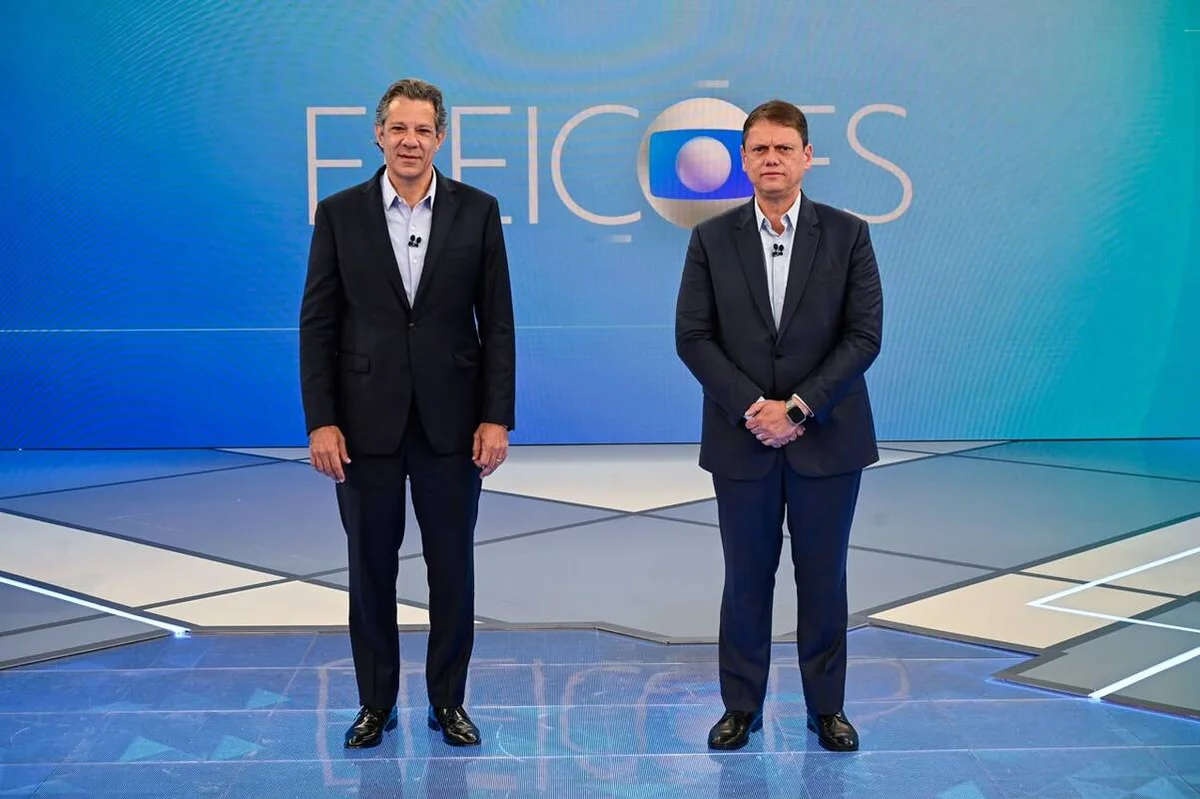 Em debate, Haddad usa prisão de Milton Leite para atacar Tarcísio e Nunes