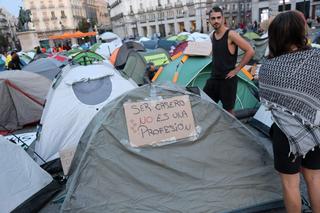 Protestantes em Madri exigem melhor proteção aos inquilinos