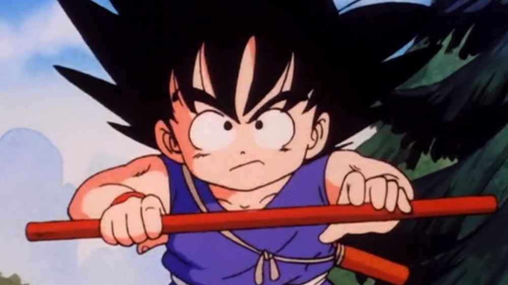 Em Dragon Ball, Goku ainda é apenas uma criança descobrindo seus poderes — Foto: Reprodução/Amazon Prime Video