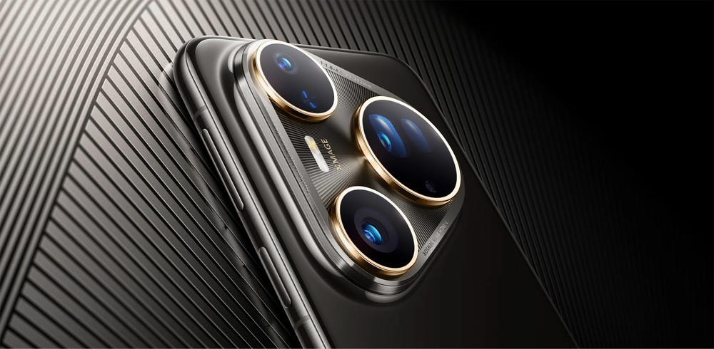 Conjunto de câmeras do Huawei Pura 80 Ultra inclui sensor principal com abertura variável — Foto: Divulgação/Huawei