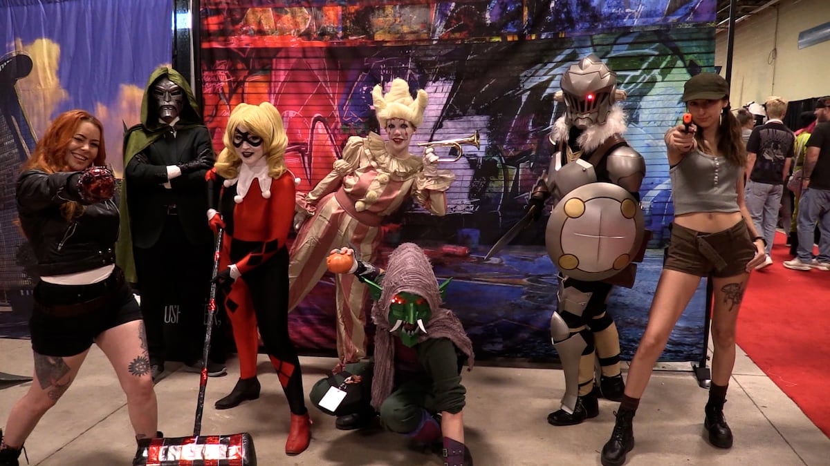 Fantasy, cosplayers, and celebrities at London Comic Con