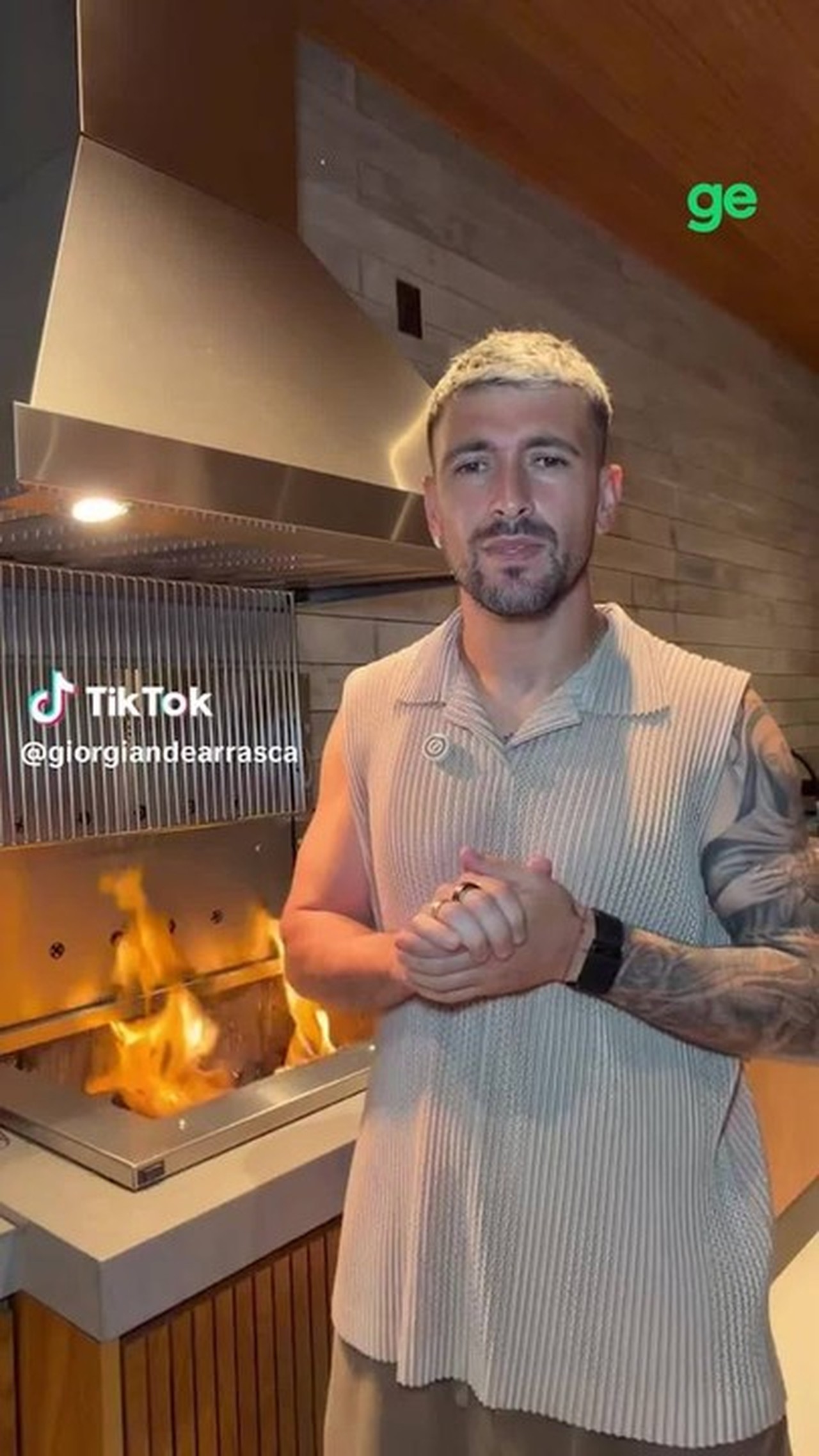 Ao ponto, bem ou mal-passada? Churrasco do Arrascaeta gera debate no Ninho do Urubu