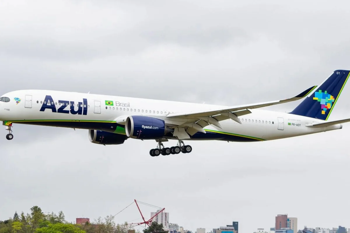 azul falha gps operação voos instabilidade