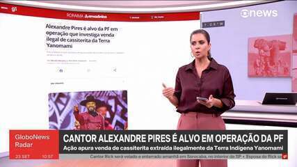 Cantor Alexandre Pires é alvo em operação da PF