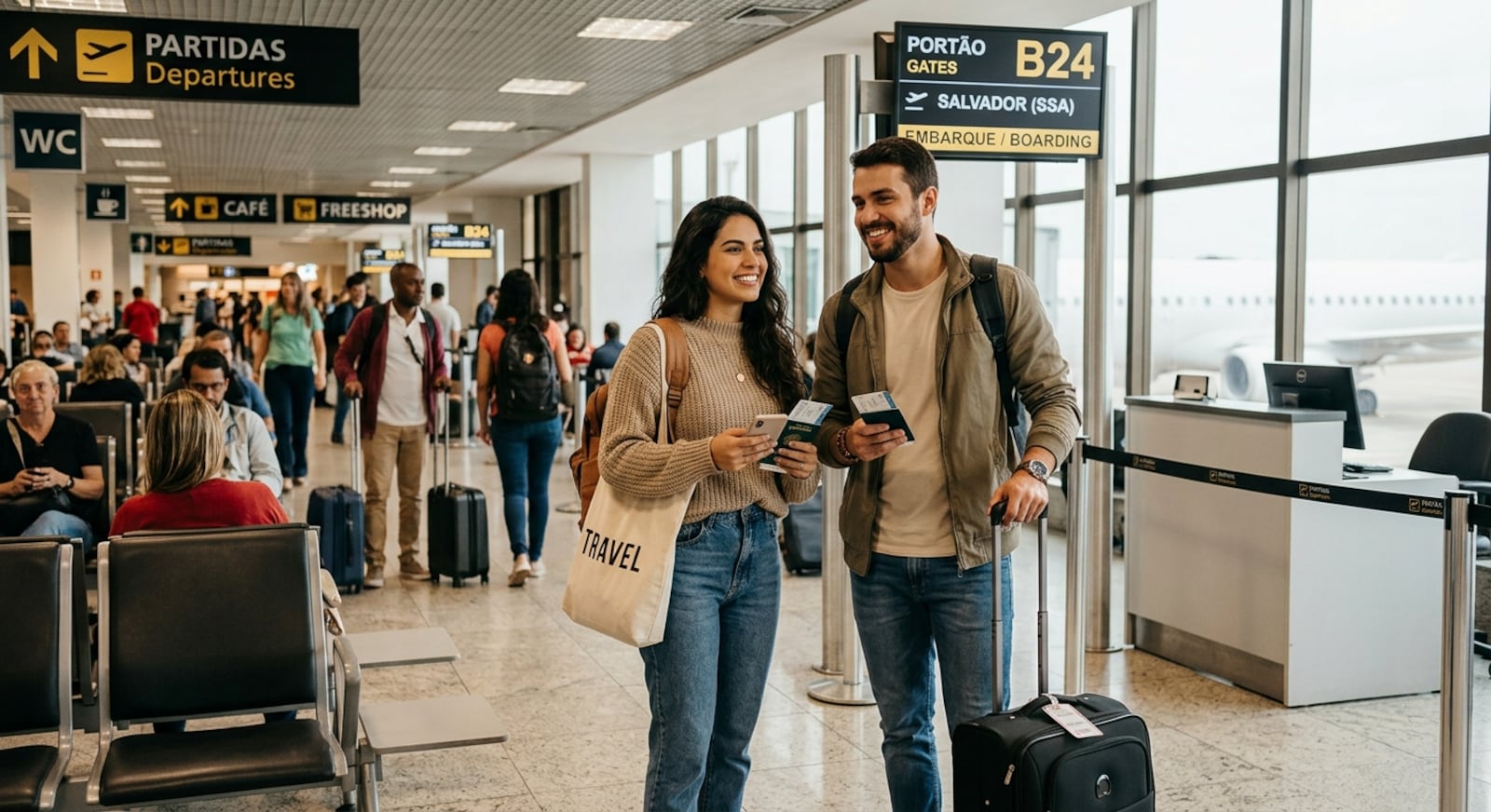 Mesmo com roteiro bem planejado, imprevistos fazem parte de qualquer viagem, alerta seguradora Imagem gerada por IA/Gemini