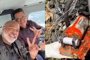 Queda de helicóptero com Rick: testemunha relata objetos que encontrou