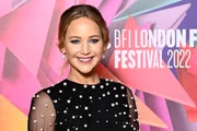 Jennifer Lawrence participa da estreia europeia "Causeway" durante o 66º BFI London Film Festival, no BFI Southbank em 8 de outubro de 2022 em Londres