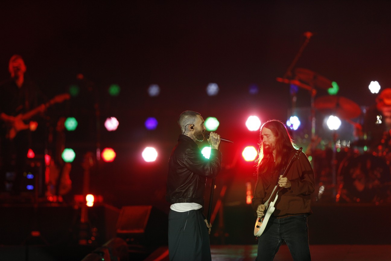 Maroon 5 no Rock in Rio 2026 — Foto: Alexandre Cassiano / Agência O Globo
