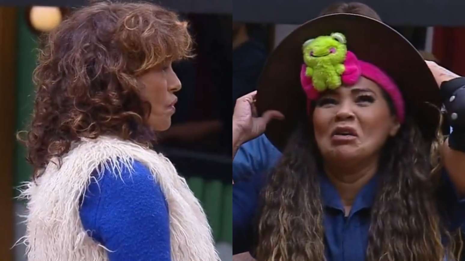 Giovanna e Darlin em A Fazenda 18 (Reprodução/Record)