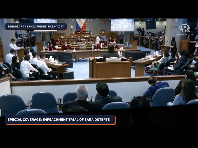 Nakakaantok? Benny Abante caught dozing off during VP Sara Duterte’s trial