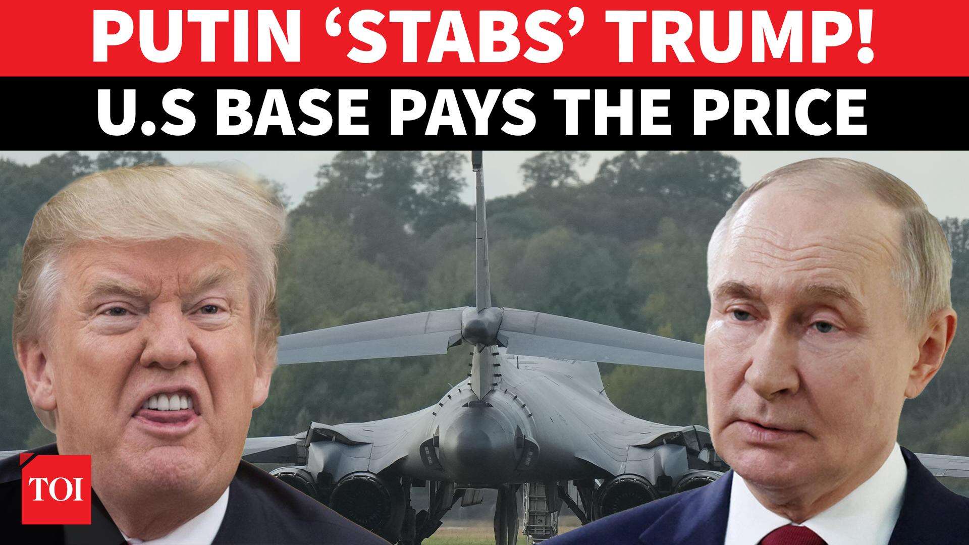 'Sabotagem Russa Exposta': Grande Surpresa de Putin Após Incidente Terrorista na RAF Fairford; Trump Alarmado | Assista