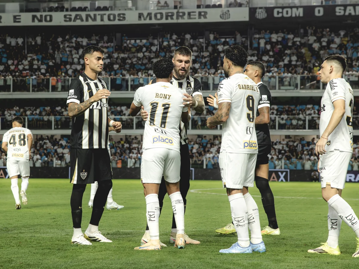 Sul-Americana: reforços fazem estreia por Santos e Atlético-MG nas quartas