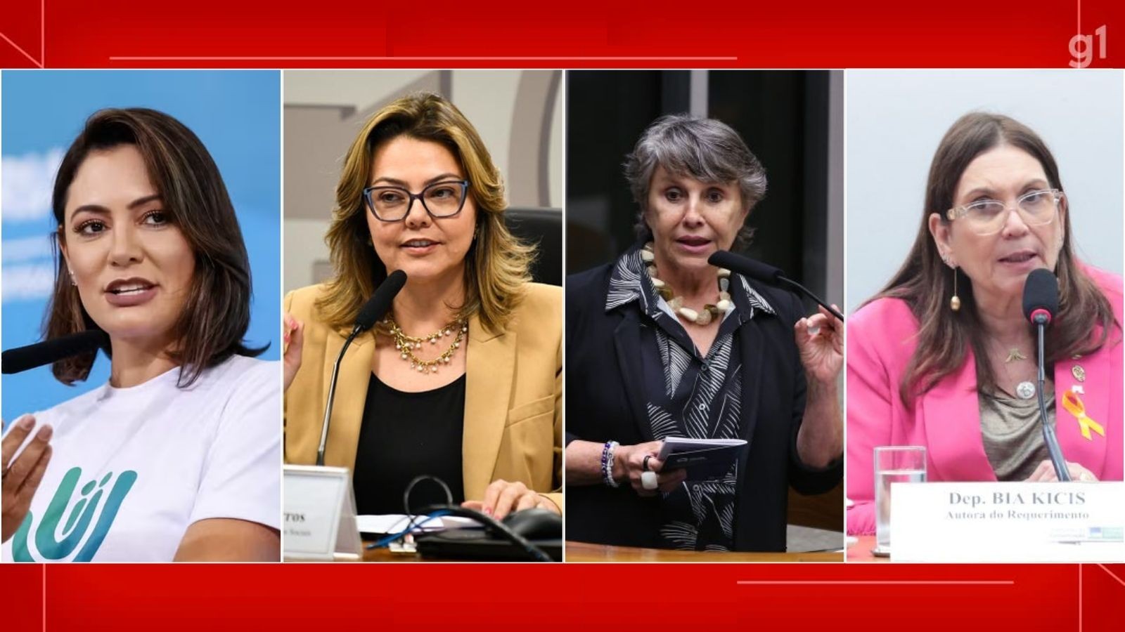 Quaest para o Senado no DF: Michelle, 26%; Leila, 19%; Erika, 15%; Bia, 15%