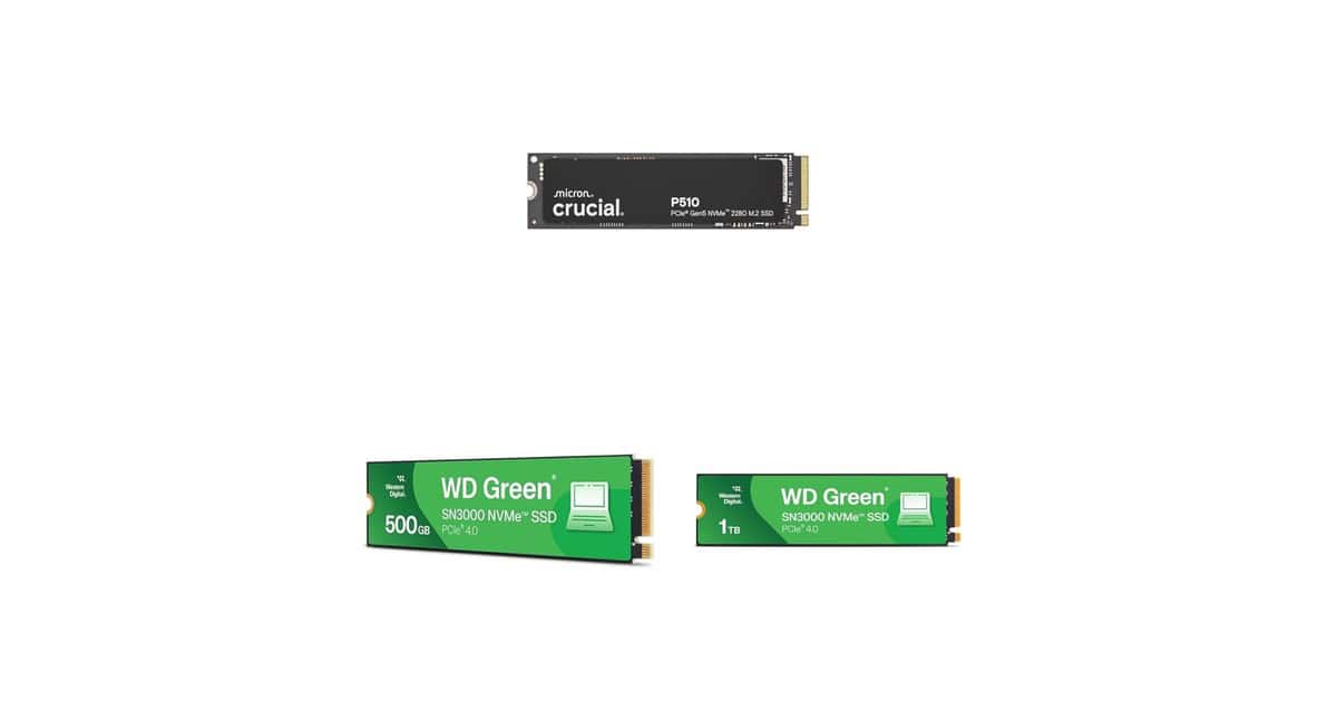 Velocidade máxima no HD: uma seleção de SSDs NVMe em promoção na Amazon