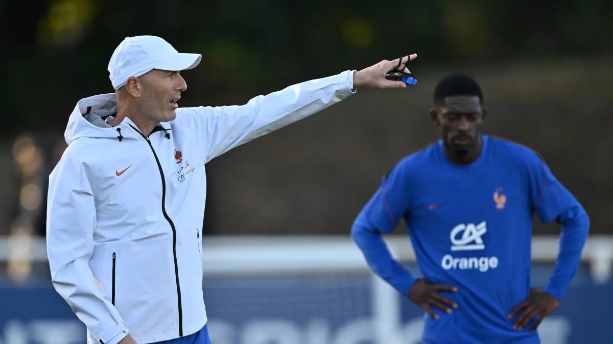 Zidane faz mudanças na França: Mbappé na esquerda e Dembélé de centroavante