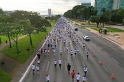 Etapa do Metrópoles Endurance Corrida na Esplanada dos Ministérios