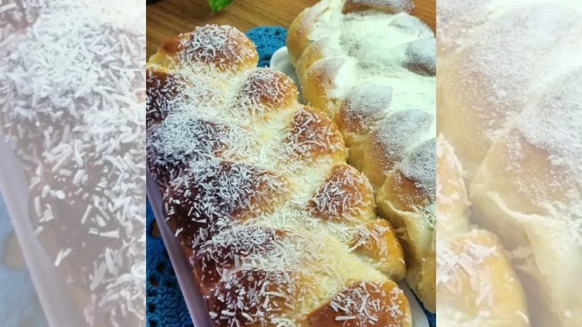Rosca de coco fácil e econômica garante sabor de padaria em casa