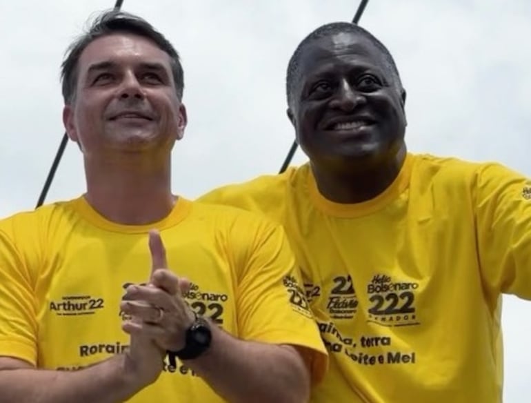 Em Roraima, Flávio Bolsonaro promete estradas para ampliar acesso a regiões amazônicas