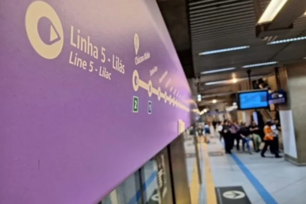Linha 5-Lilás tem operação afetada por falha pelo 2º dia seguido