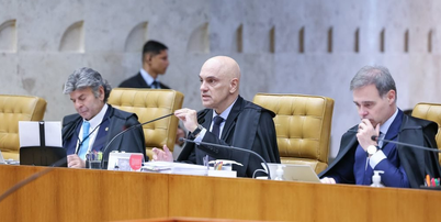 No centro da crise estão os nomes dos ministros Alexandre de Moraes e André Mendonça Foto: Antonio Augusto/STF