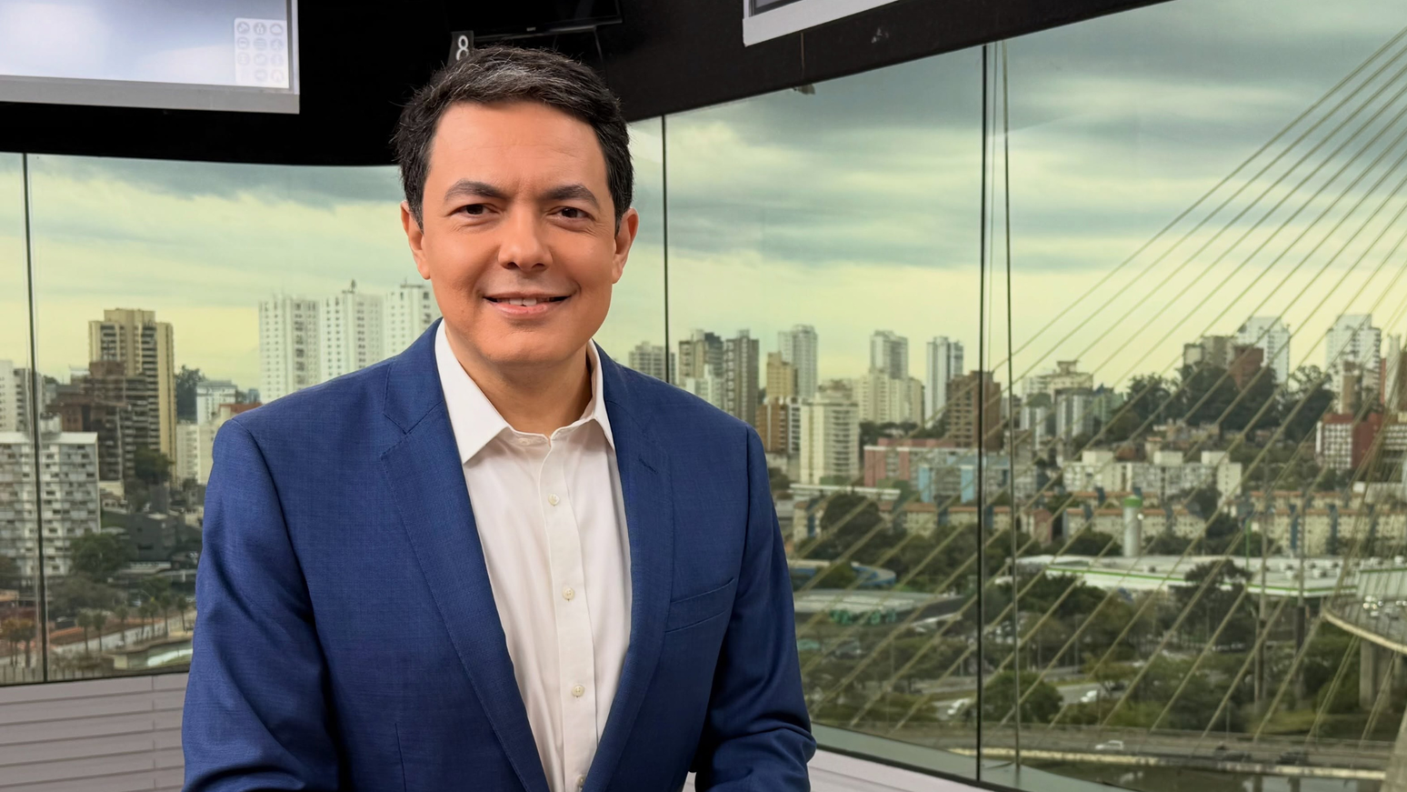Alan Severiano é âncora da Globo em São Paulo