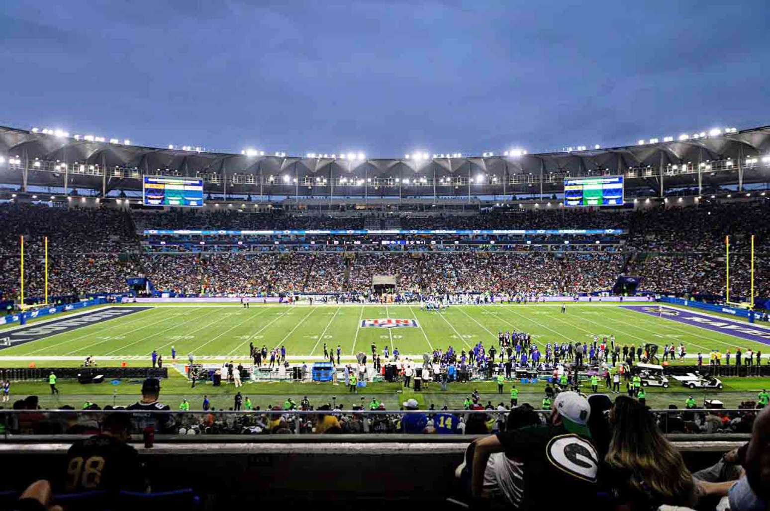 Primeiro jogo da NFL no Maracan&atilde; &ndash;