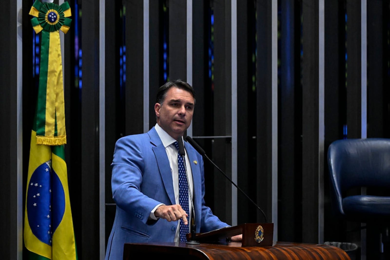 Campanha de Flávio relata não ver surpresas no caso Dark Horse Carlos Moura/Agência Senado - 01.09.2026
