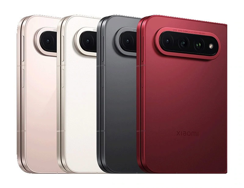 Xiaomi 18 Fold pesa 219 g e é vendido em diferentes acabamentos, incluindo uma edição especial de cerâmica — Foto: Divulgação/Xiaomi