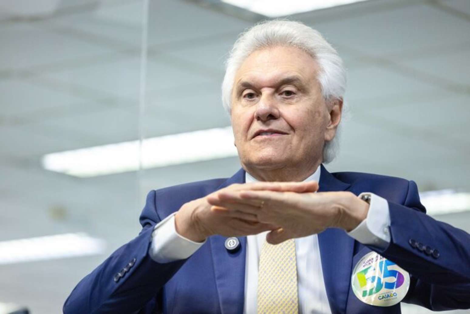 Ronaldo Caiado &eacute; o candidato do PSD &agrave; Presid&ecirc;ncia.