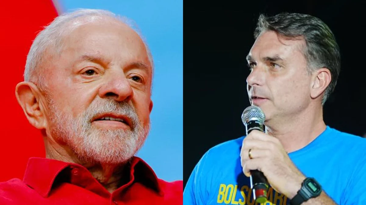Lula tem 60% e Flávio Bolsonaro marca 26% no 1º turno, em PE, diz Real Time