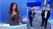 Apresentadora da Globo erra nome de candidato e &eacute; corrigida por Garotinho no Rio: '&Eacute; Andr&eacute;'