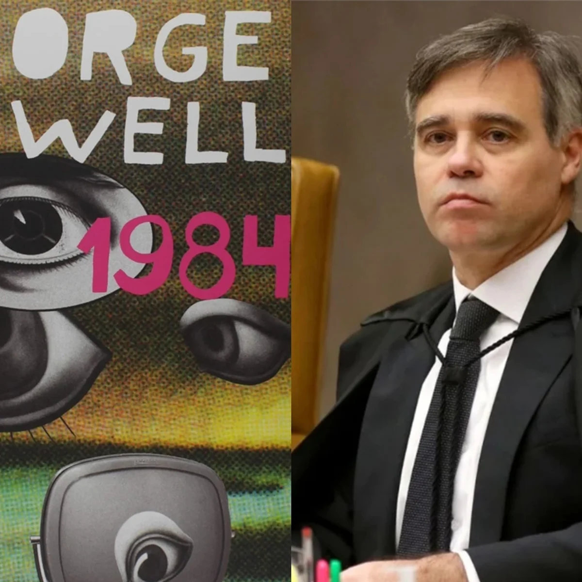 O que diz o livro 1984, citado por Mendonça ao afastar diretor da PF