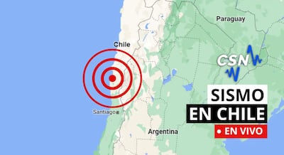 Temblor en Chile hoy, lunes 28 de septiembre: sismos recientes reportados por el CSN