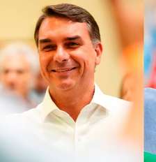 Flávio Bolsonaro e Lula aparecem na frente das pesquisas. Foto: Vittor Sales/Divulgação Campan / Estadão