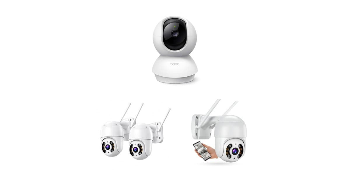 Monitore tudo com as melhores câmeras de segurança em promoção na Amazon