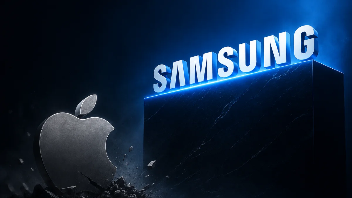 Imagem da matéria: Samsung critica lançamento do iPhone Duo com provocações nas redes sociais