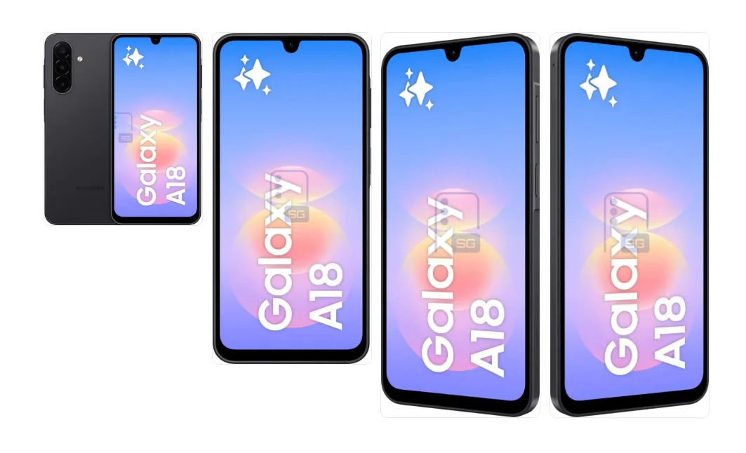 Imagem da matéria: Vazou tudo: Galaxy A18 aparece por completo antes do lançamento