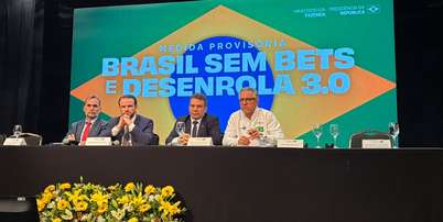 Anúncio de medidas "Brasil sem bets" que aconteceu nesta sexta-feira, 25, em evento em São Paulo Foto: Adrielle Farias/Terra