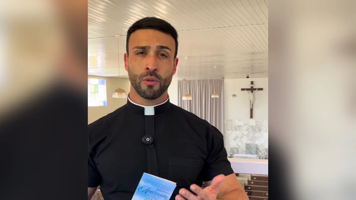 Padre viraliza em MG e paróquia fecha comentários após elogios: "Pequei"