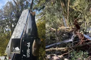 Imagens mostram operação após queda de helicóptero que levava Rick e Bruno