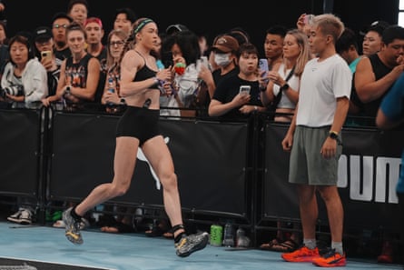 Wietrzyk during the event in Beijing over the weekend.
