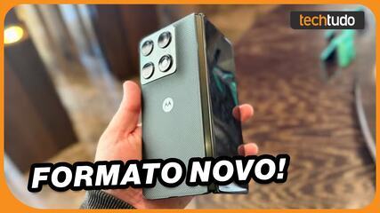 TESTAMOS o NOVO DOBRÁVEL da Motorola na CES 2026!