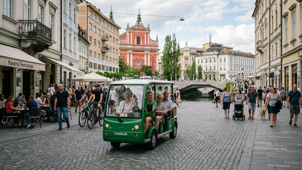 A cidade europeia que fechou o centro histórico aos carros e oferece veículos elétricos gratuitos para quem tem dificuldade para caminhar