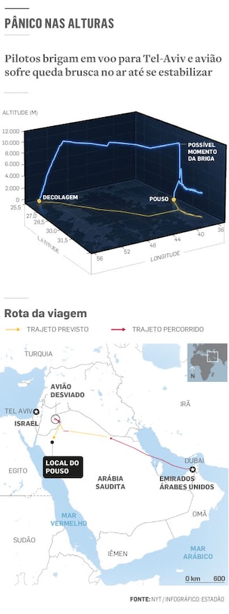 Piloto esfaqueado: o que se sabe sobre suposta tentativa de ataque terrorista em voo para Israel