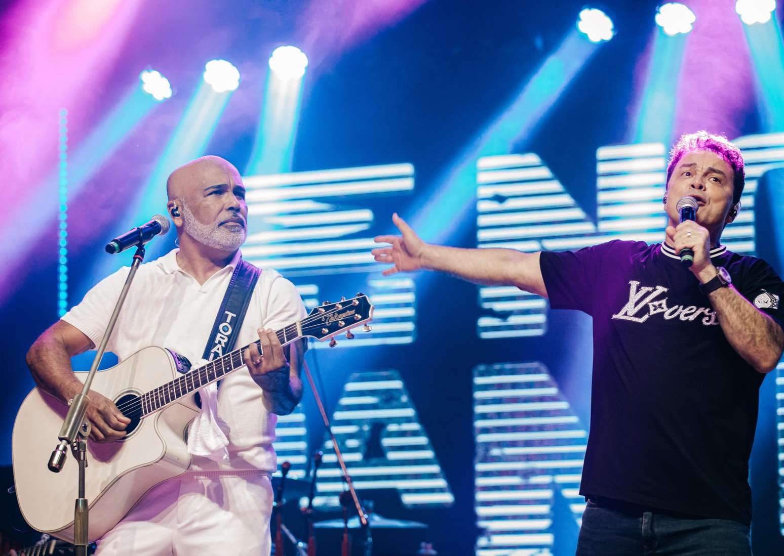 Rick e Renner em show em São Paulo
