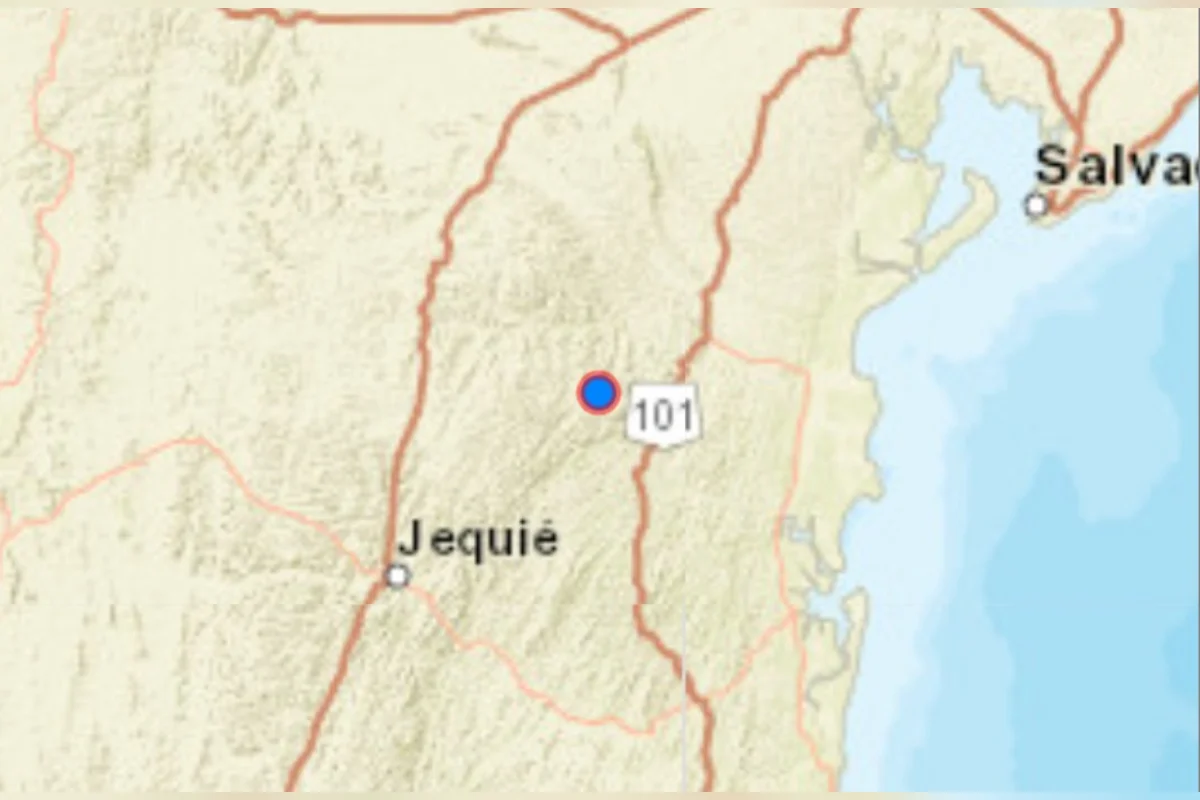 Tremor de magnitude 2,04 é registrado no interior da Bahia