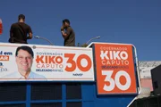Depois, percorreu as ruas da cidade em um trio elétrico