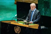 Lula durante discurso na ONU
